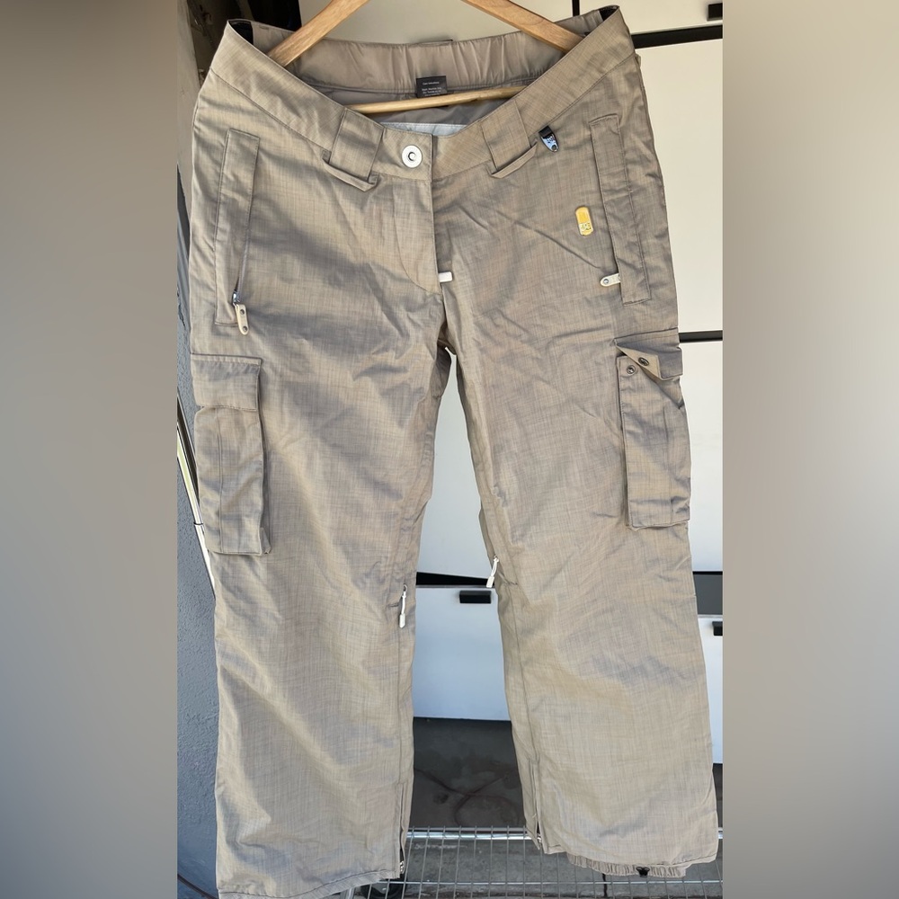 DC Womans Tan Snowboard Pants